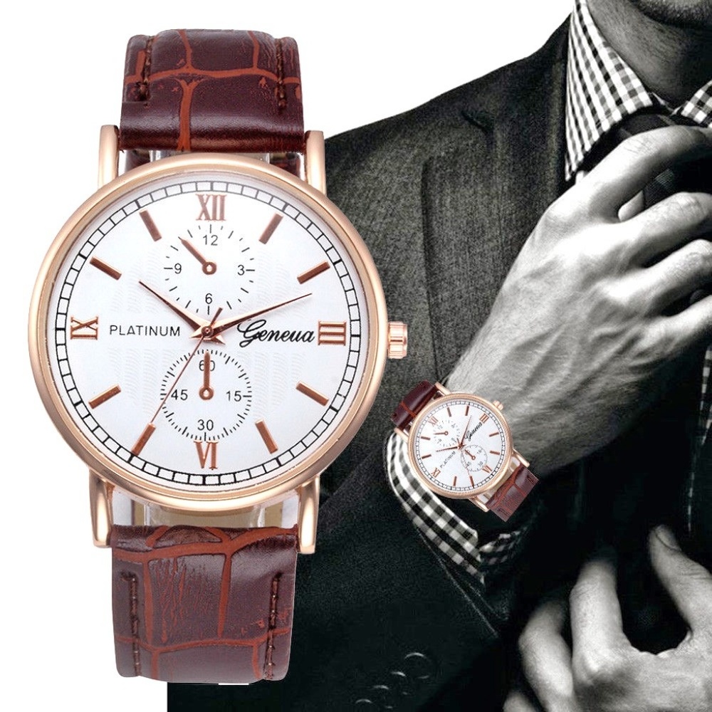 GENEVA PLATINUM GOLD TONE BUSINESS CASUAL WATCH